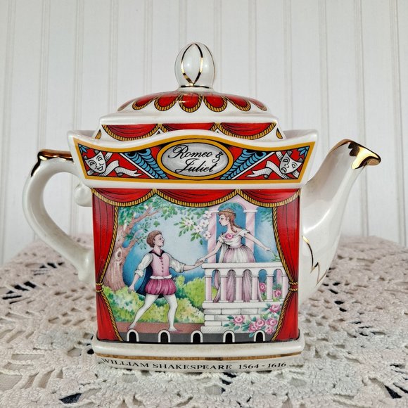 Sadler Staffordshire England Kitchen Vintage Romeo Juliet Sadler